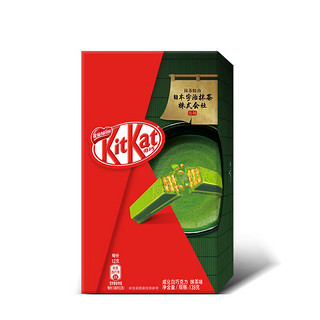 PLUS会员：Nestlé 雀巢 Nestle） 奇巧KitKat 抹茶白巧克力139g 休闲零食送礼下午茶生日礼物 12块