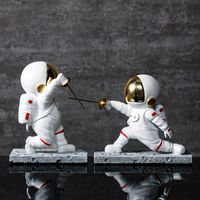创意太空人宇航员摆件桌面小摆件客厅电视柜儿童房装饰品生日礼物