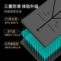 PU天然橡胶瑜伽垫吸汗 土豪垫健身垫瑜伽馆运动跳绳垫瑜伽垫