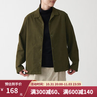 無印良品 無印良品 MUJI 男女通用 法兰绒 开领衬衫