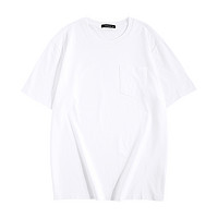 JEANSWEST 真维斯 男女装纯色圆领短袖T恤 LP-32-173001