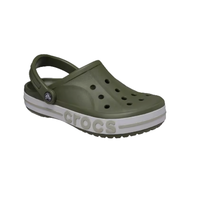 crocs 卡骆驰 中性沙滩洞洞鞋 205089 军绿/卵石色 40