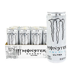 MOZA 魔爪 可口可乐（Coca-Cola）魔爪 Monster 无糖 柑橘风味饮料 330ml*12罐整箱装