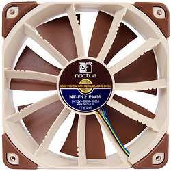 noctua 猫头鹰 NF-F12 PWM 机箱散热风扇 120mm 无光