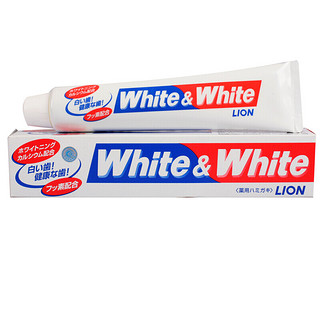 LION 狮王 White&White葡萄柚小苏打元气美白牙膏120g