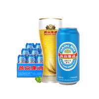 88VIP、有券的上：燕京啤酒 经典蓝听 11度 黄啤 500ml*12听 整箱装