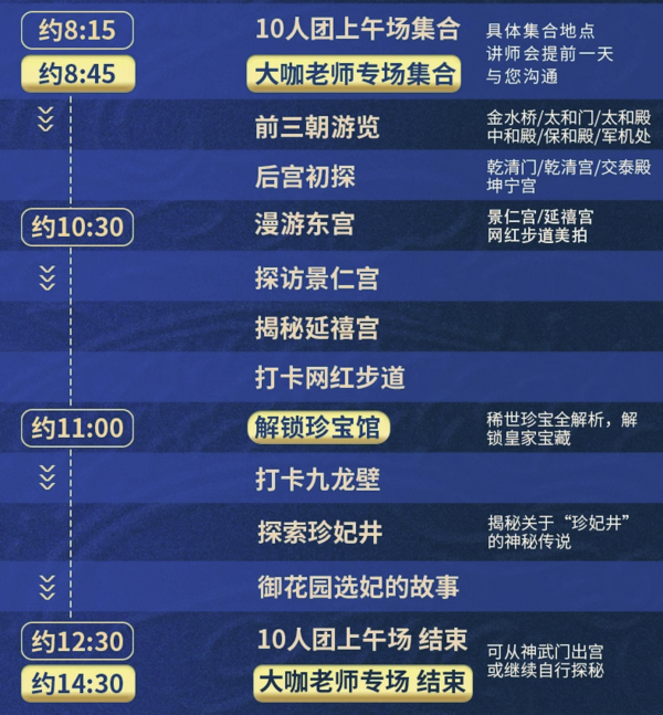 地道京味儿讲故宫!北京故宫+珍宝馆金牌大咖5-6小时深度讲解