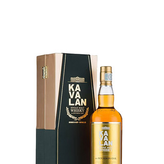 KAVALAN 金车 噶玛兰 波本桶 单一麦芽 威士忌 700ml 礼盒