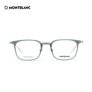 MONTBLANC 万宝龙 近视眼镜透明时尚板材镜框商务男女同款MB0100O