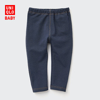 UNIQLO 优衣库 婴儿/幼儿/宝宝 紧身裤(外穿打底裤仿牛仔 )440808/450149