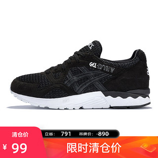 ASICS 亚瑟士 运动休闲鞋 男女鞋 GEL-LYTE V H7K2N-4949 黑色/黑色 36