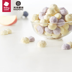 光合星球 THE BABYPANTRY）babycare婴幼儿DHA小雪豆宝宝零食溶豆小馒头牛奶味1