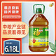 福临门 非转基因AE营养菜籽油6.18L*1桶压榨新旧包装交替发货