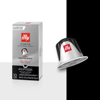 illy 意利 Nespresso Original系统 特深烘焙浓缩咖啡胶囊 10颗/盒