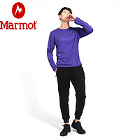 PLUS会员：Marmot 土拨鼠 男士速干长袖T恤 V54315