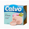 凯芙（calvo）西班牙进口 凯芙Calvo 即食海鲜罐头吞拿鱼方便三明治食品 盐水浸 金枪鱼罐头80g*4罐