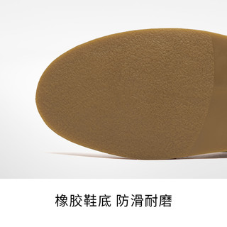 Clarks其乐女鞋许凯明星同款秋冬经典切尔西靴复古沙漠靴短靴女 36 沙色（女款）