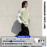 Roaringwild/咆哮野兽黑色 双褶宽松垂感西裤长裤 XL 黑色