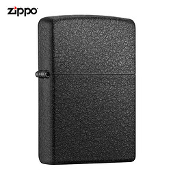 ZIPPO 之宝 美国ZIPPO打火机 芝宝 黑裂漆 236 煤油防风火机