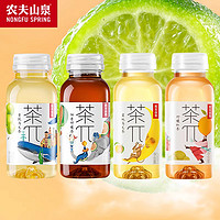 农夫山泉 茶派π茶兀蜜桃乌龙茶果汁茶饮料500ml*5瓶多味搭配特价