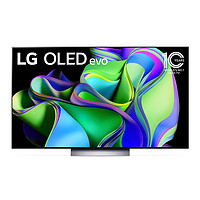 LG 65英寸 OLED EVO C3系列 超薄平面电竞游戏 电视 OLED65C3PCA（灰色）