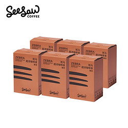 SeeSaw 斑馬   斑馬超濃咖啡液   6盒-36條裝  （4月22日到期）