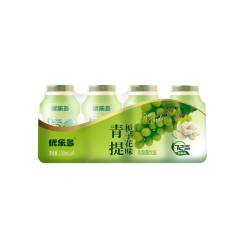 优乐多 乳酸菌饮品青提栀子花味 100ml*4瓶