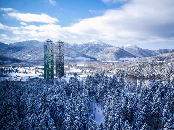 不滑雪也玩得爽歪歪，在顶级度假村住100㎡套房！日本北海道星野集团RISONARE Tomamu 双人间套房1晚套餐