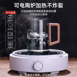 GIANXI 捷安玺 茶杯茶水分离高档个人专用喝泡茶杯子男女士办公室玻璃具观山水杯