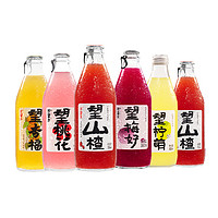 HOPE WATER 好望水 望山楂果汁气泡水柠檬梅好桃花国货汽水饮料饮品 300ml*6瓶