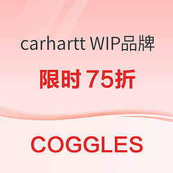 carhartt WIP品牌 限时75折