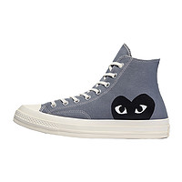 COMME des GARÇONS PLAY 1970'S Converse联名 男女款高帮帆布鞋