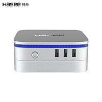 Hasee 神舟 mini PC6 商用办公迷你台式电脑主机