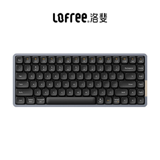 LOFREE 洛斐 OE915 84键 蓝牙双模无线机械键盘 深空幻影 段落幻影轴 单光