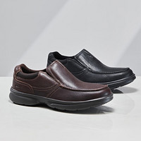 PLUS会员：Clarks 其乐 布拉德利系列 男士休闲皮鞋 Bradley Free