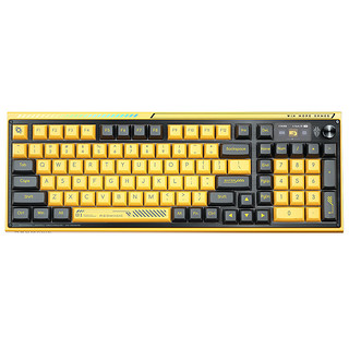 红魔系列 GK001J 超能版 三模机械键盘 100键  TTC快银轴V2 RGB