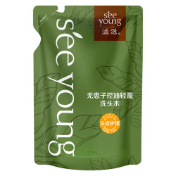seeyoung 滋源 无硅油无患子控油轻盈洗发水露洗头水袋装235ml×1袋清爽蓬松