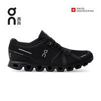 On 昂跑 Cloud 5 新一代轻量透气舒适男款运动鞋 All Black 全黑