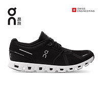 On 昂跑 Cloud 5 新一代轻量透气舒适男款运动鞋 Black/White 黑/白 42.5