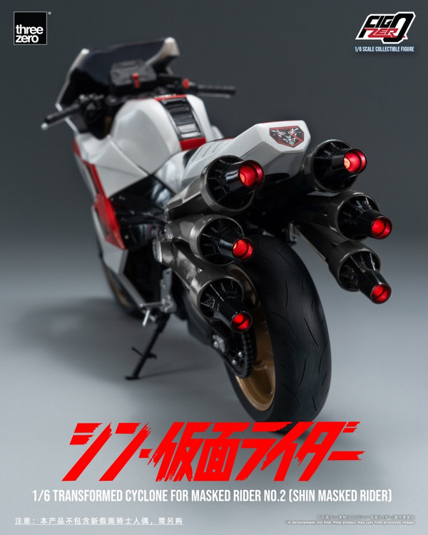 threezero Figzero系列 新假面骑士2号 1/6可动人偶