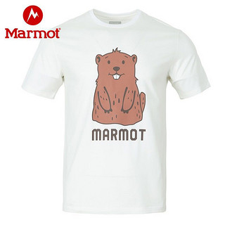 Marmot 土拨鼠 男款运动T恤  X53100