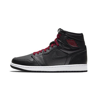 AIR JORDAN 正代系列 Air Jordan 1 女子篮球鞋 575441-060 黑丝绸 36