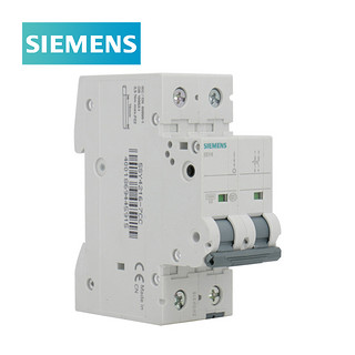 SIEMENS 西门子 5SY4 微型断路器空气开关家用空开自营 10KA 2P C2A 5SY42027CC