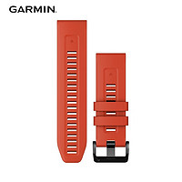 GARMIN 佳明 Fenix7X 火焰红硅胶表带（26mm），适用于F7X/tactix/Delta/F6X/Enduro/MK2