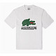 LACOSTE 拉科斯特 法国鳄鱼MINECRAFT联名 情侣款印花纯色T恤 TH5038