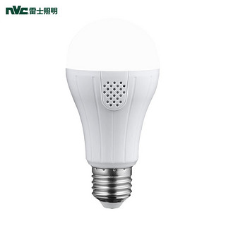 雷士照明(NVC) LED声控感应灯泡E27物业楼道感应灯泡 E27声控灯5W 6500K哑白