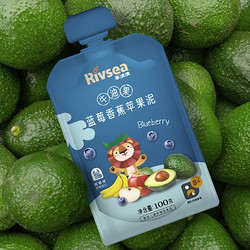 Rivsea 禾泱泱 婴幼儿辅食果泥 100g*10