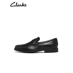 Clarks 其乐 优跃艾德系列 男士一脚蹬休闲皮鞋 261401398