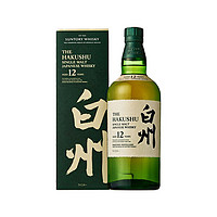 88VIP：THE HAKUSHU 白州 12年 单一麦芽 日本威士忌 43%vol 700ml 礼盒装