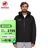 MAMMUT 猛犸象 Convey男士防风三合一硬壳夹克1010-29150黑色拼接L